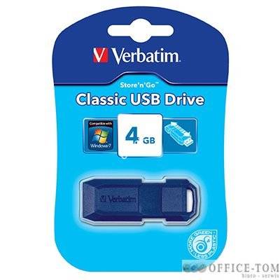Pamięć USB VERBATIM 4GB USB 2,0 classic  43990