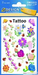 Naklejki AVERY ZWECKFORM Z-Design Kids Tatuaż Kwiaty