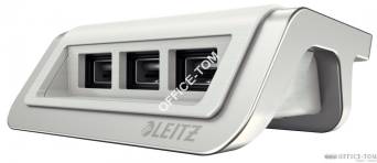 Ładowarka Leitz Style na 3 porty USB biała