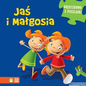 Książka Bajeczkowo z puzzlami - Jaś i Małgosia  Zielona Sowa