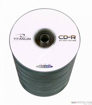 CD-R TITANUM - Folia 100szt