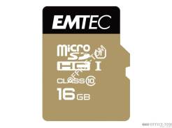 MicroSDHC 16GB Class10 Gold +