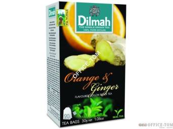 Herbata DILMAH AROMAT pomarańczowa &IMBI R 20T  85038