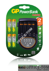 Ładowarka do akumulatorów AAA/AA PB50; zaw. 4 x 270AAHC GP Batteries GPRHOPB50039