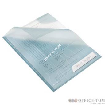Folder LEITZ Combifile, niebieski przezroczysty, folia 5