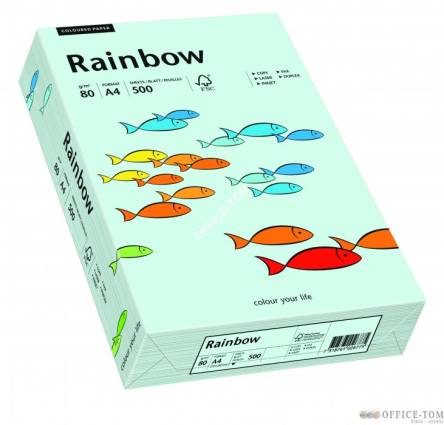 Papier xero kolorowy Rainbow jasno niebieski 82