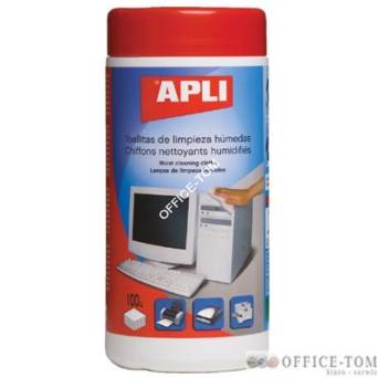Sciereczki APLI do czyszczenia obudów 100 szt. w tubie (ap11301)
