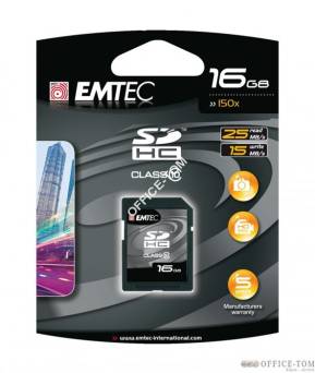 Karta pamięci EMTEC SDHC 16GBHC Class 10