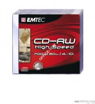 Płyta EMTEC CD-RW  700MB x10 Jewel Case