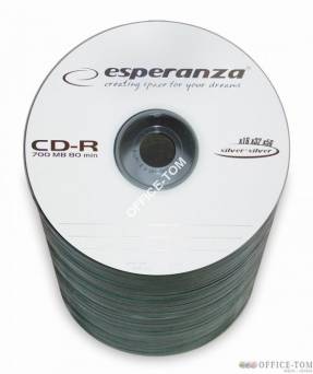 CD-R ESPERANZA Silver - Folia 100szt