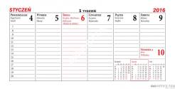 Kalendarz biurkowy EUROPA B4 Beskidy