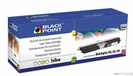 BLACK POINT Toner do MINOLTA A0V306H yellow 2500str