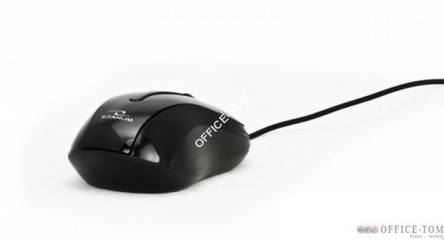 Mysz HORNET TITANUM ESPERANZA  optyczna USB czarna TM103K  1,2m