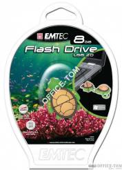 Pamięć USB EMTEC 8GB żółw  EKMMD8GM316