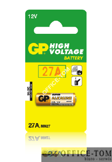 Bateria alkaliczna wysokonapięciowa GP; MN27; 12.0V GPPBA27AF000