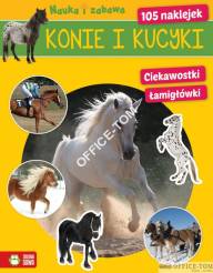 Książka Konie i kucyki. Nauka i zabawa Zielona Sowa