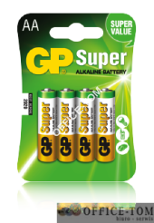Bateria alkaliczna GP Super; AA / LR6; 1.5V GPPCA15AS015