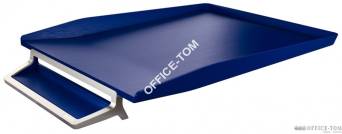 Półka na dokumenty Leitz Style z miejscem na długopis, niebieski