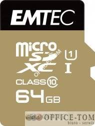 MicroSDXC 64GB Class10 Gold +