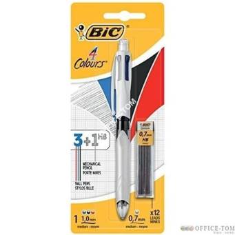 Długopis 4 Colours z ołówkiem MULTIFUNCTION BCL BIC