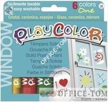 Farby w sztyfcie PlayColor Window One 12 kolorów