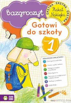 Książka Gotowi do szkoły cz.1 - Bazgroszyt Zielona Sowa