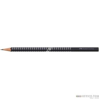 Ołówek SPARKLE B czarny z kryształkami FC118317 FABER-CASTELL