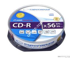 CD-R ESPERANZA 99 Min / 870 MB CAKE 10