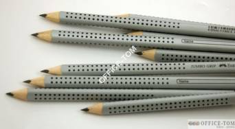 Ołówek Jumbo Grip Puszka 72 Nieb/Czer 2011 FABER-CASTELL