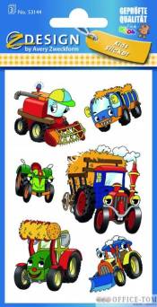 Naklejki AVERY ZWECKFORM Z-Design Kids Traktory