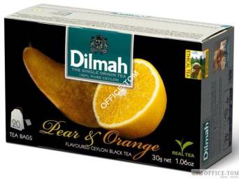 Herbata DILMAH AROMAT GRUSZKA&pomarańczowy A 20T 85039