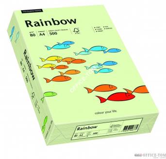 Papier xero kolorowy Rainbow blado zielony 72