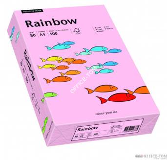 Papier xero kolorowy Rainbow jasno różowy 54