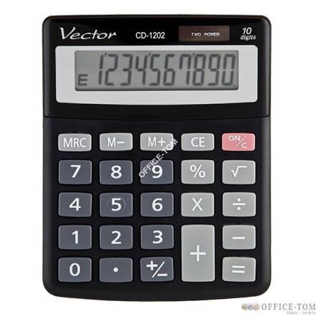 Kalkulator VECTOR CD-1202  10p .