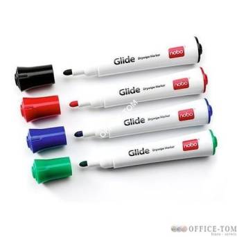 Zestaw markerów suchościeralnych Nobo Glide. 4 kolory 1902096