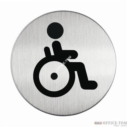 Tabliczka \'WC dla niepełnosprawnych\