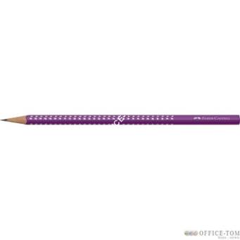 Ołówek SPARKLE B fioletowy z kryształkami FC118315 FABER-CASTELL