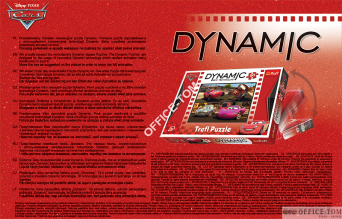 Puzzle Dynamic - Auta 2 Dynamic 50 elementów TREFL 35194