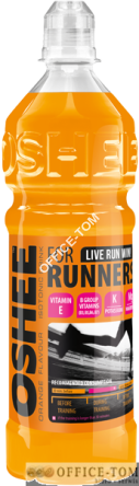 Oshee Napój Izotoniczny Sports Drink Orange - FOR RUNNERS - dla biegaczy 0,75l