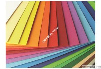 Karton kolorowy 220g, B2, cytrynowy HA 3522 5070-12 Happy Color