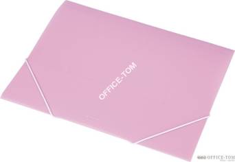 Teczka Na Gumkę A4 Transparentna Kolor Ex4302 Różowa PANTA PLAST