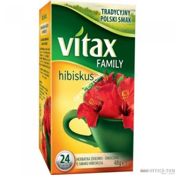 Herbata VITAX Family Hibiskus 24TB/ 48g