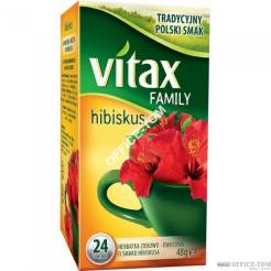 Herbata VITAX Family Hibiskus 24TB/ 48g