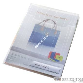 Folder LEITZ Combifile, poszerzany, niebieski, folia 3