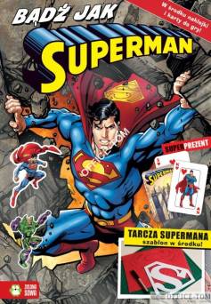 Książka Superman - gry i zabawy (figurki, karty i maski do wypchnięcia) Zielona Sowa