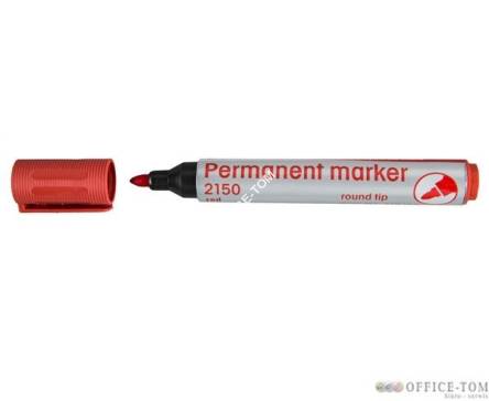 Marker permanentny 2150 czerwony 110166