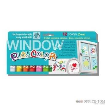 Farby w sztyfcie PlayColor Window One 6 kolorów