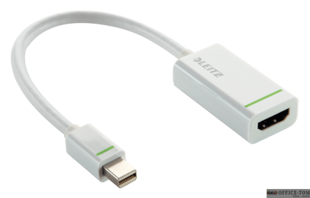 Adapter Mini DisplayPort - HDMI Leitz Complete, biały Leitz 63100001