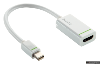 Adapter Mini DisplayPort - HDMI Leitz Complete, biały Leitz 63100001