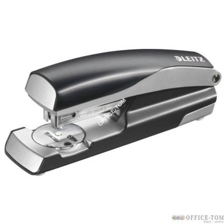 Zszywacz średni metalowy Leitz NeXXt Series Style do 30k Satynowa czerń